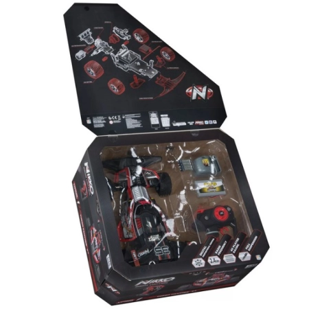 NIKKO Turbo Panther X2 RC 1:10 9,6V 20km/h 2 biegi czerwony
